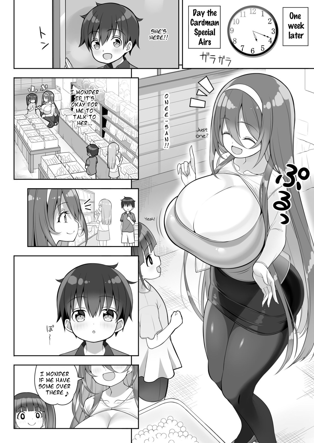 Hentai Manga Comic-Getting Squeezed Down There By Big Breasted Onee-san's!?-Read-12